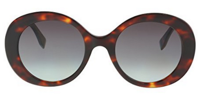 Fendi FF0293/S Peekaboo 0086/IB Gradient Sunglasses - Havana/Grey Luxury Designer Shades for Women | Perfect for Outdoor Activities, Beach Vacations & Fashion Statements