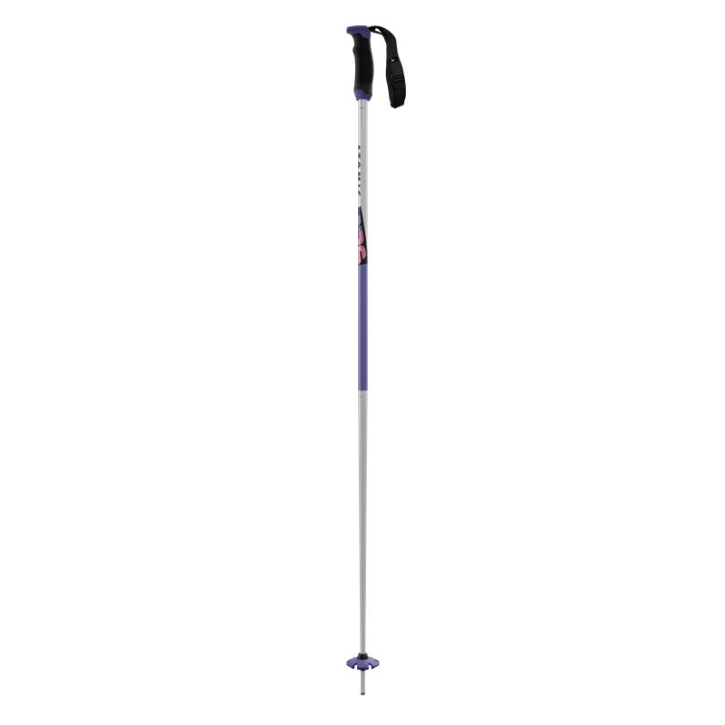 Atomic AMT SQS Retro ARC Alpine Ski Poles 2025 - Lightweight Carbon Fiber Ski Poles for Men & Women - Perfect for Downhill Skiing, Freeride & Backcountry Adventures