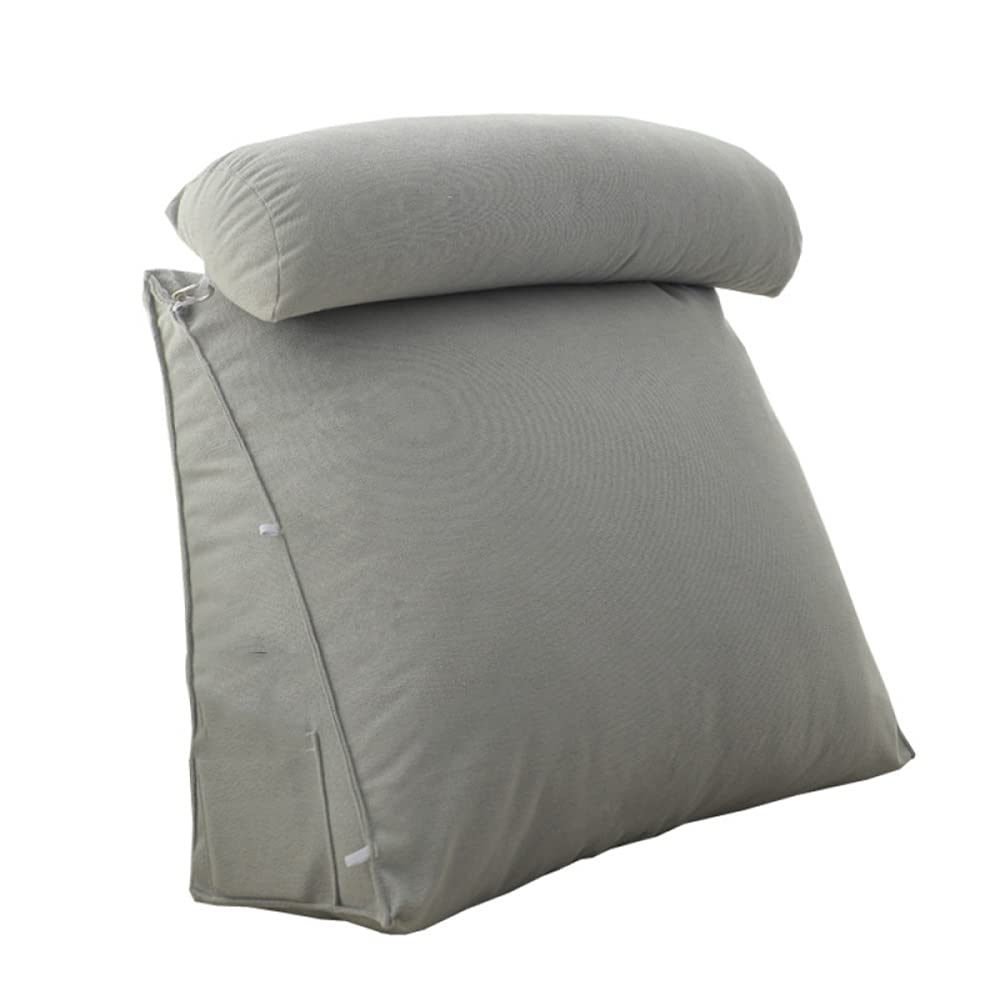 SANJIANG Wedge Pillow for Back Support - Adjustable Triangle Reading Pillow with Removable Cover, Orthopedic Cushion for Sofa, Bed & Floor - Perfect for Neck Pain Relief, Post-Surgery Recovery & Comfortable Reading