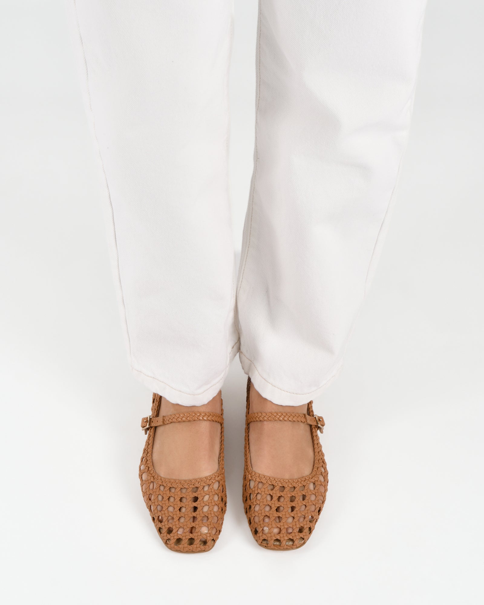 WILLIS Casual Flats in Toffee Leather - Comfortable & Stylish Women's Shoes for Work, Travel & Everyday Wear