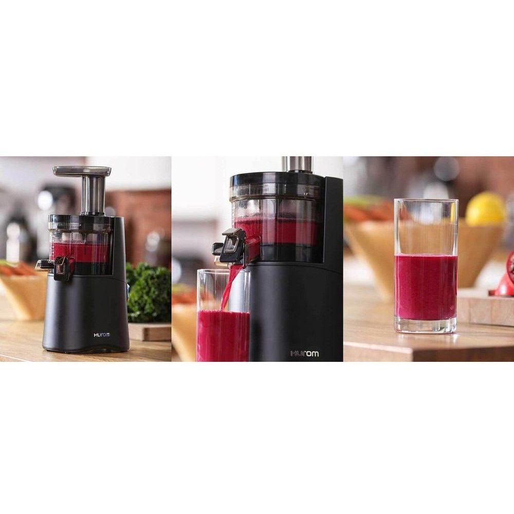 Hurom Alpha H AA Vertical Masticating Slow Juicer - Cold Press Juicer for Fruits & Vegetables, Quiet Operation, Easy to Clean - Perfect for Healthy Juicing at Home, Gym, or Office