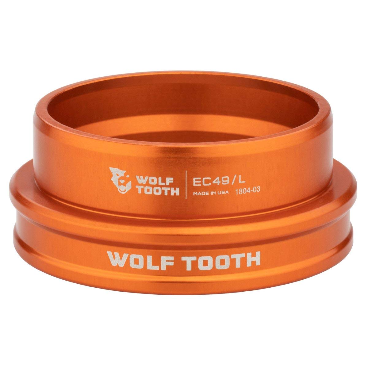 Wolf Tooth Performance External Cup (EC) Headset - Lightweight & Durable MTB Headset for Mountain Biking & Trail Riding