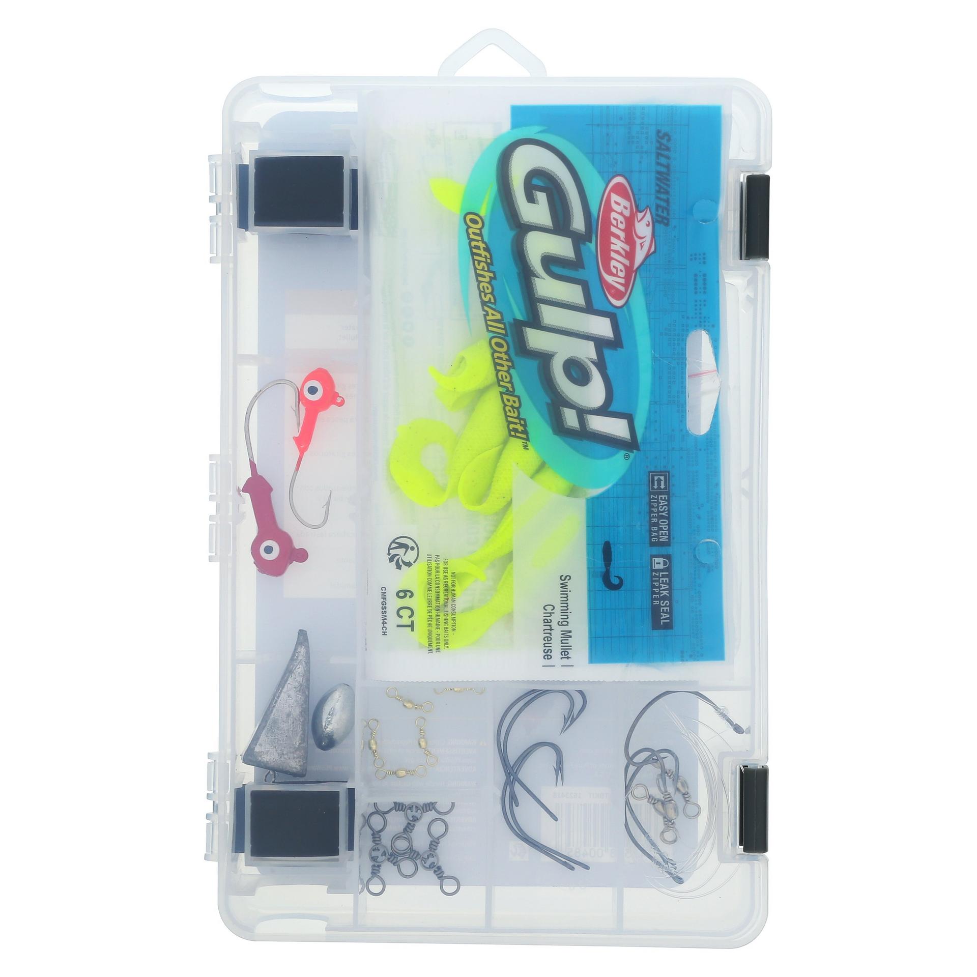 Catch More Fish® Fluke Flounder Fishing Kit - Best Saltwater Fishing Gear for Fluke & Flounder - Perfect for Beach, Pier & Boat Fishing