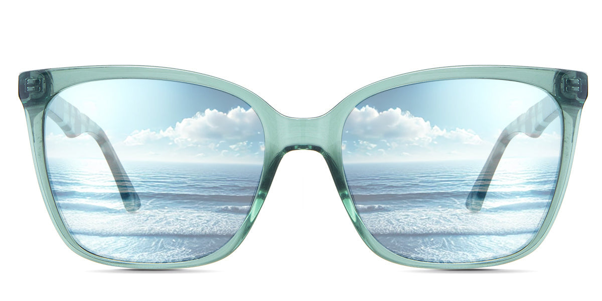 Elona Women's Prescription Tinted Glasses - Stylish & UV Protection for Reading, Driving & Outdoor Activities