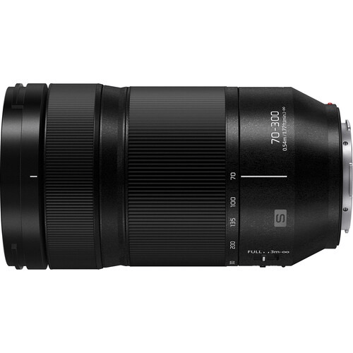 Panasonic Lumix S 70-300mm f/4.5-5.6 Macro O.I.S. Lens for Full Frame Mirrorless Cameras - Perfect for Wildlife, Sports & Portrait Photography