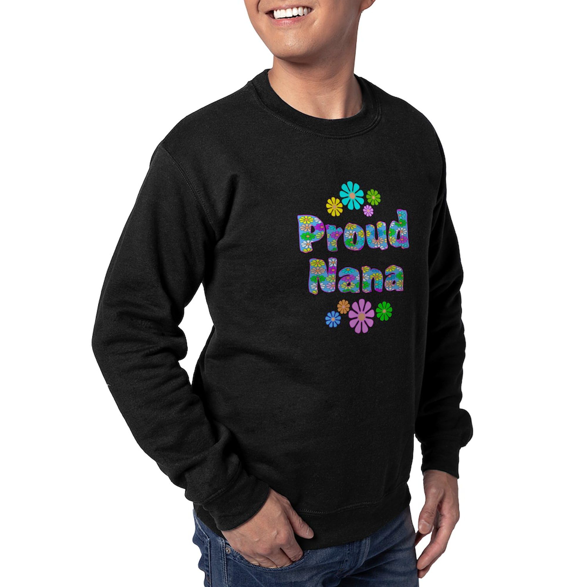 CafePress Nana Sweatshirt - Dark Color Classic Crew Neck Pullover | Cozy Casual Wear for Women, Perfect for Family Gatherings & Everyday Comfort