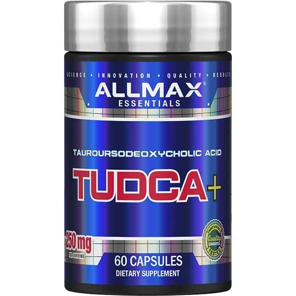 ALLMAX Essentials TUDCA Supplement for Liver Support - 500mg per Serving - Promotes Liver Detox & Digestive Health - Ideal for Bodybuilders & Fitness Enthusiasts - Use Post-Workout or with Heavy Meals for Optimal Liver Function