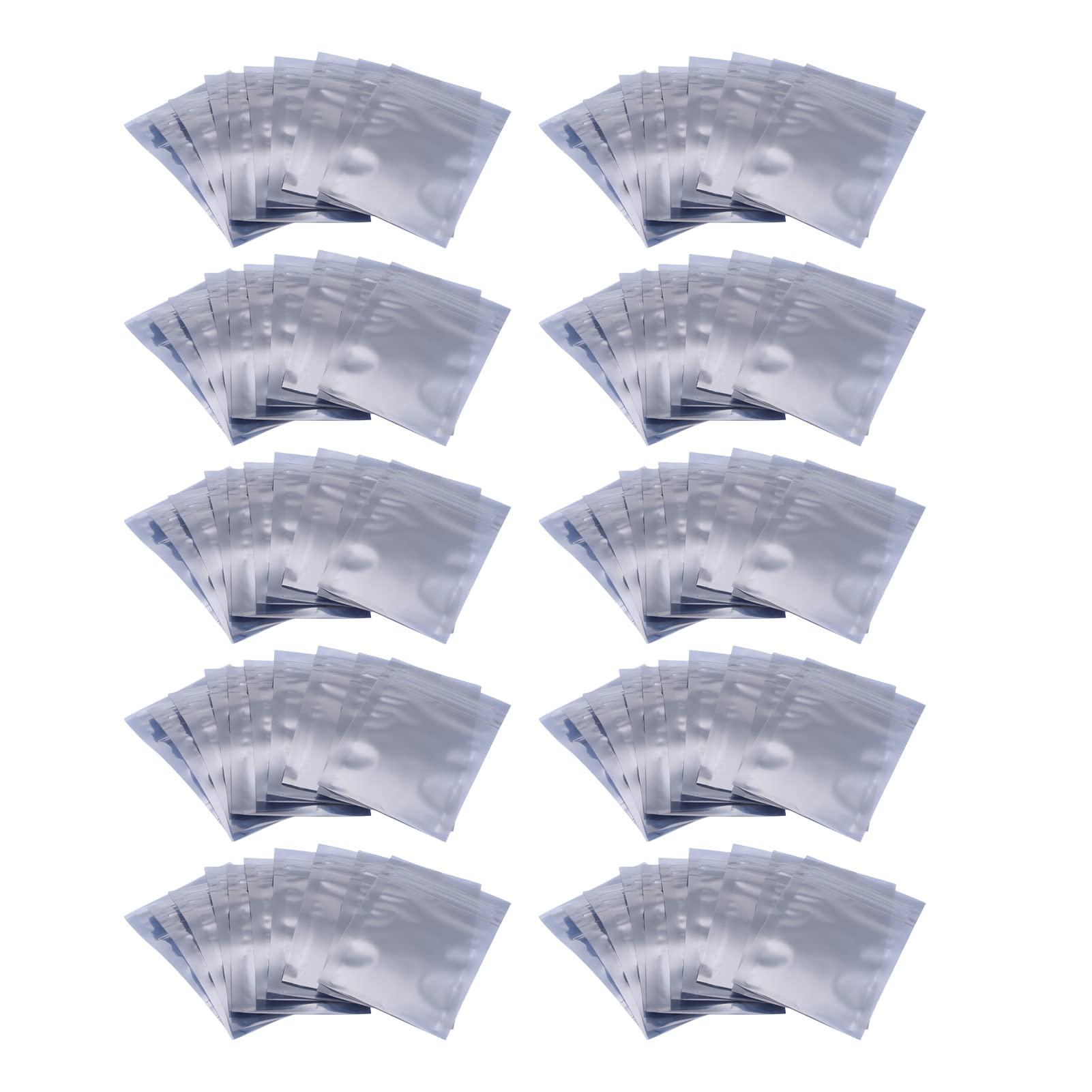 100 Pack Antistatic Resealable Bags for Electronics Storage - ESD Protection for Circuit Boards, PC Components & Electronic Accessories - Perfect for Shipping, Organizing & Long-Term Device Protection