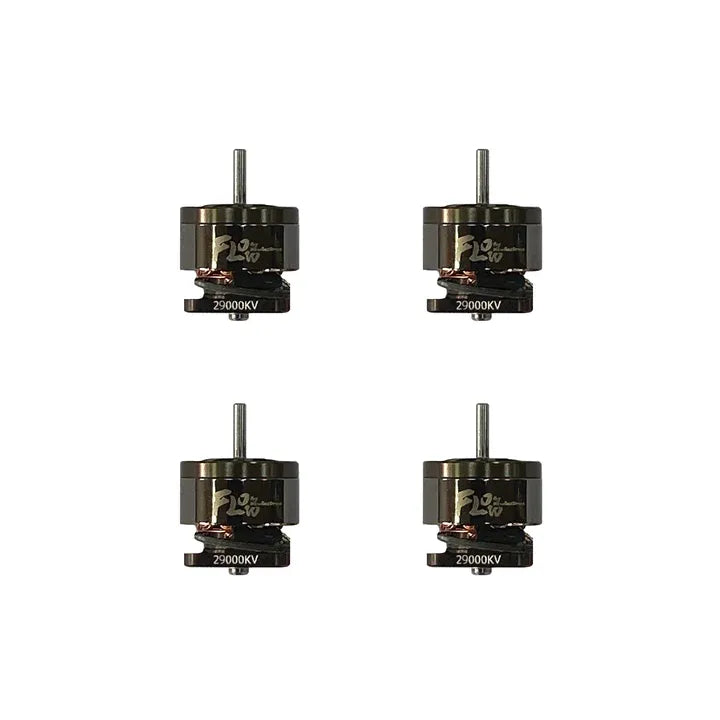 NewBeeDrone Flow 0702 29000KV 1S Dual Ball Bearing Whoop Motor - 4 Pack for Tiny Whoop FPV Racing Drones and Micro Quadcopters