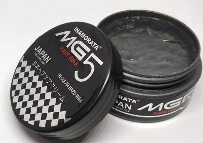 MG5 INAMORATA Smooth Hair Wax with Soft Fragrance - Long Lasting Styling Wax for Men (Pack of 6) - Perfect for Everyday Hairstyling, Professional Looks & Special Occasions