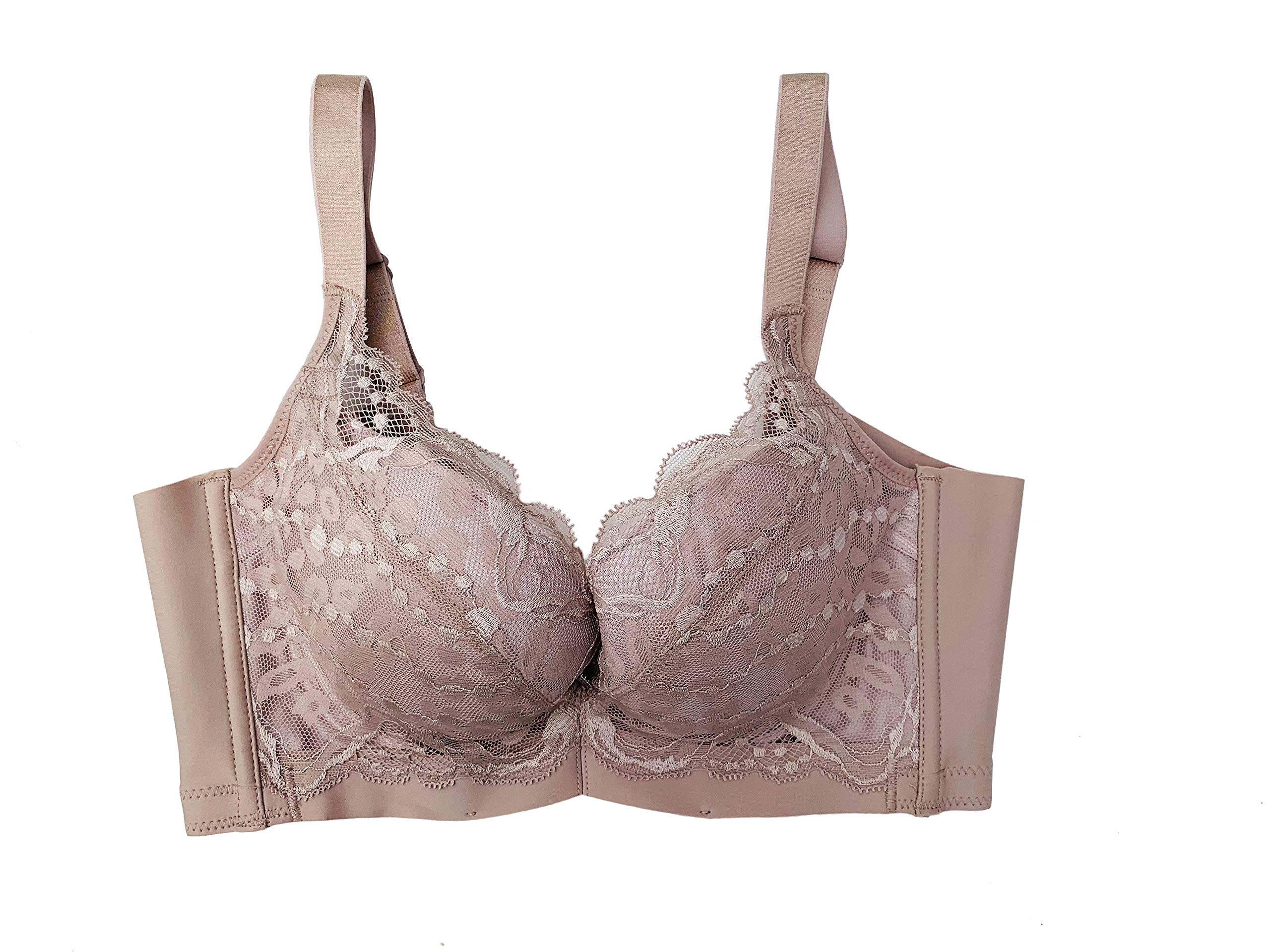 Super Push Up Underwire Bra for Women - Smoothing Back Padded Lace Sexy Pushup Bra Sizes A-C Cups | Comfortable Lift & Support for Everyday Wear, Date Nights & Special Occasions