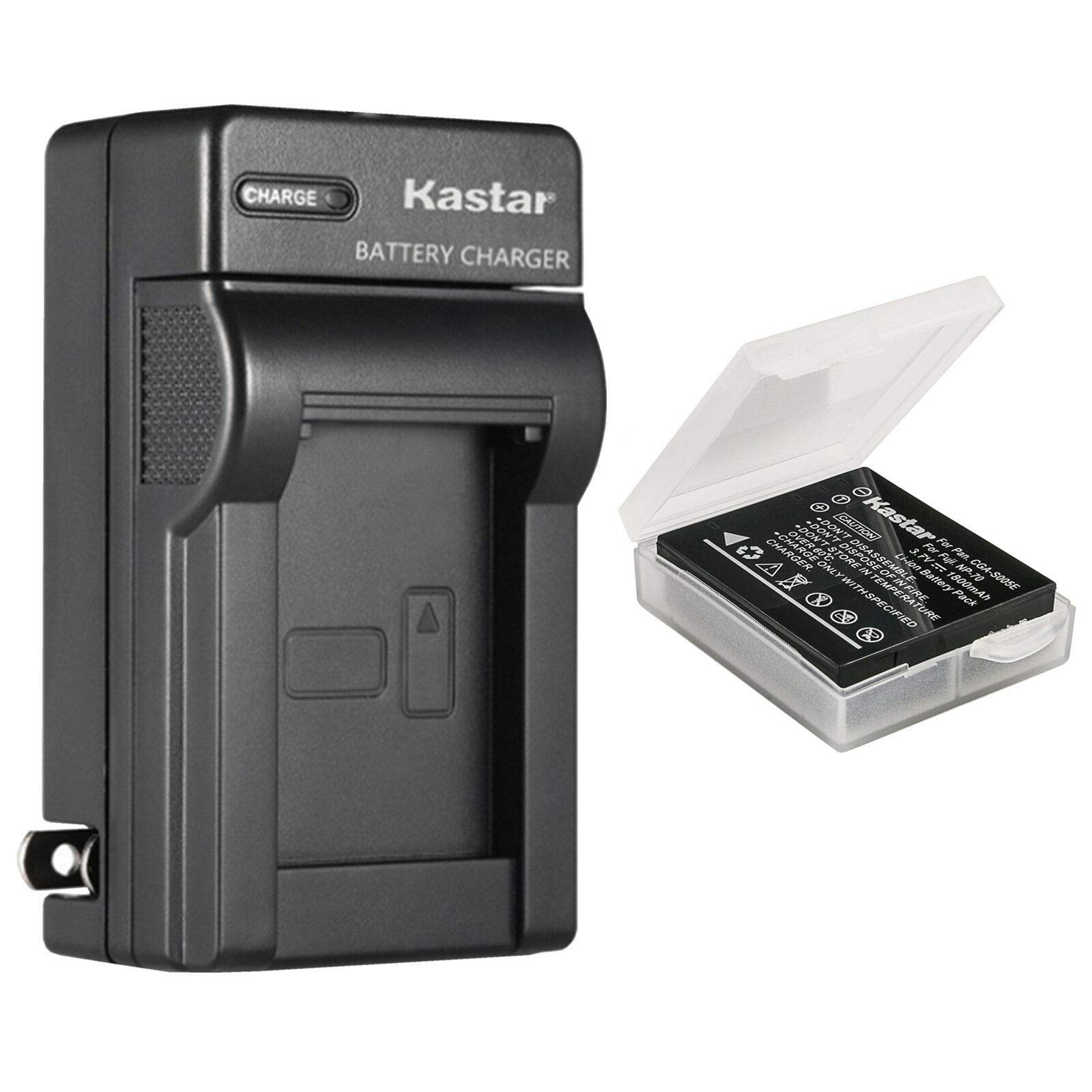 Kastar 1-Pack Replacement Battery & AC Wall Charger for Samsung IA-BH125C - Compatible with Samsung HMX-R10, HMX-R10BP, HMX-R10EDC, HMX-R10SP Digital Cameras - Perfect for Travel Photography & Outdoor Shooting