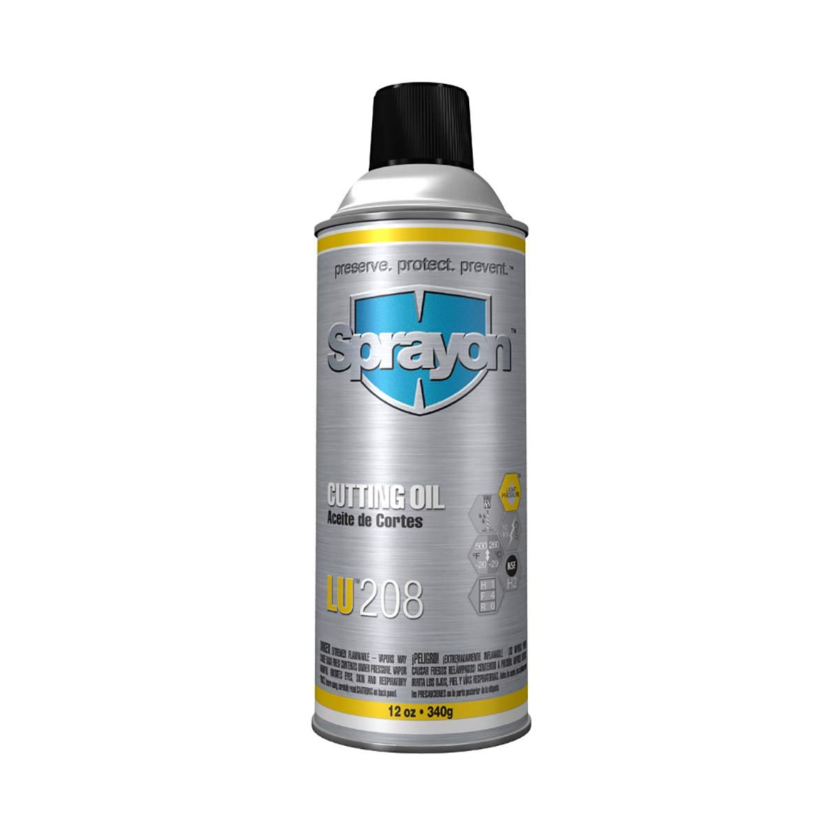 Lu208 Cutting Oil 12 Oz (Pack of 12) - High Performance Metalworking Lubricant for CNC, Lathe & Milling Machines