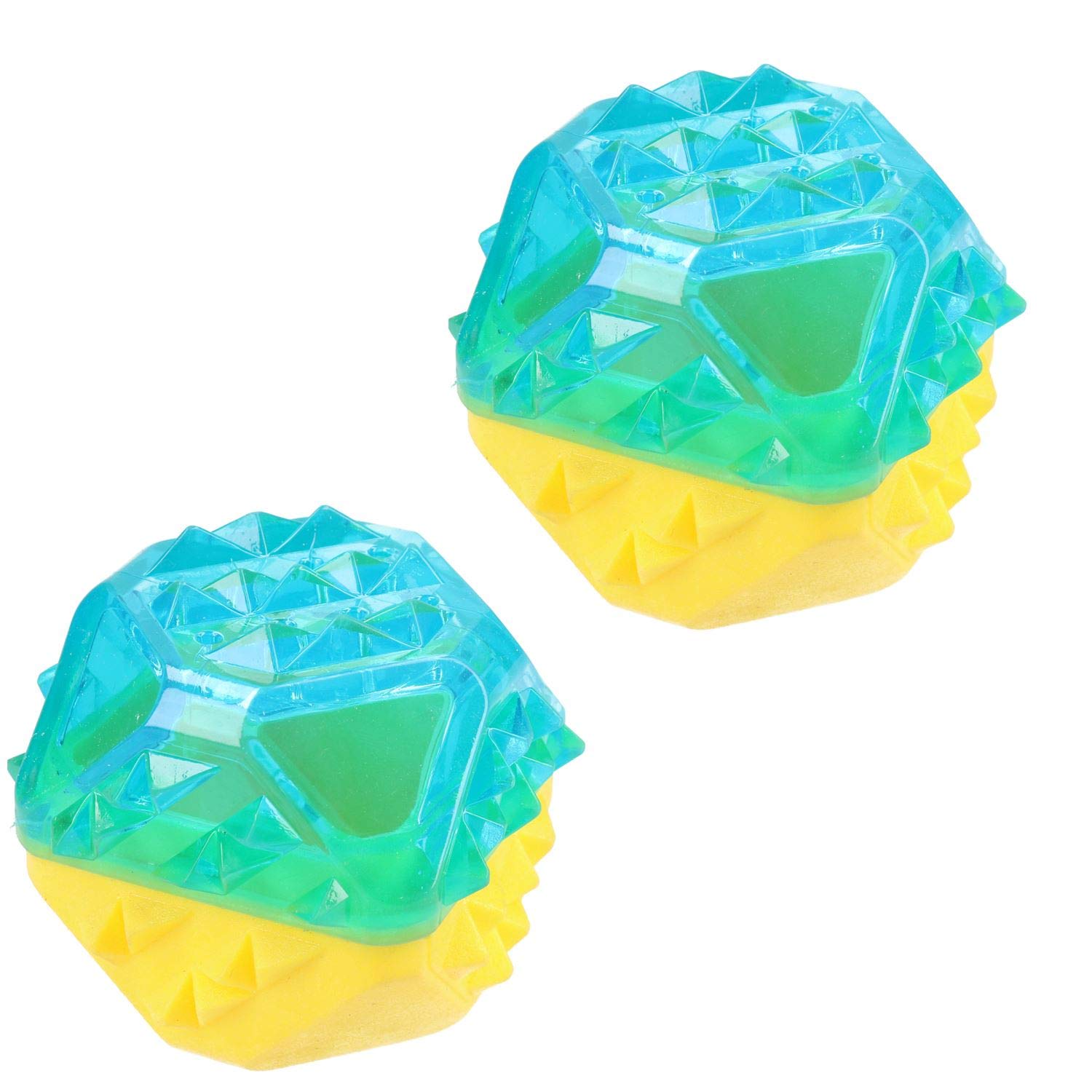 AB Tools Chillout Cool Soak Ball & Shark Bone Bundle - Soothing Dog Chew Toys for Teething Puppies & Heat Relief | Perfect for Summer Play, Outdoor Activities & Anxiety Relief