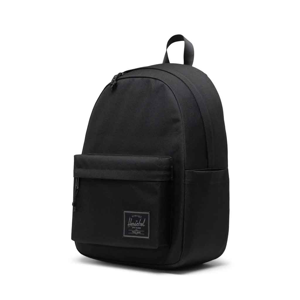 Herschel Classic Backpack - Black Tonal Water-Resistant Laptop Backpack for School, Travel & Work | Durable Everyday Carry Bag for Men & Women