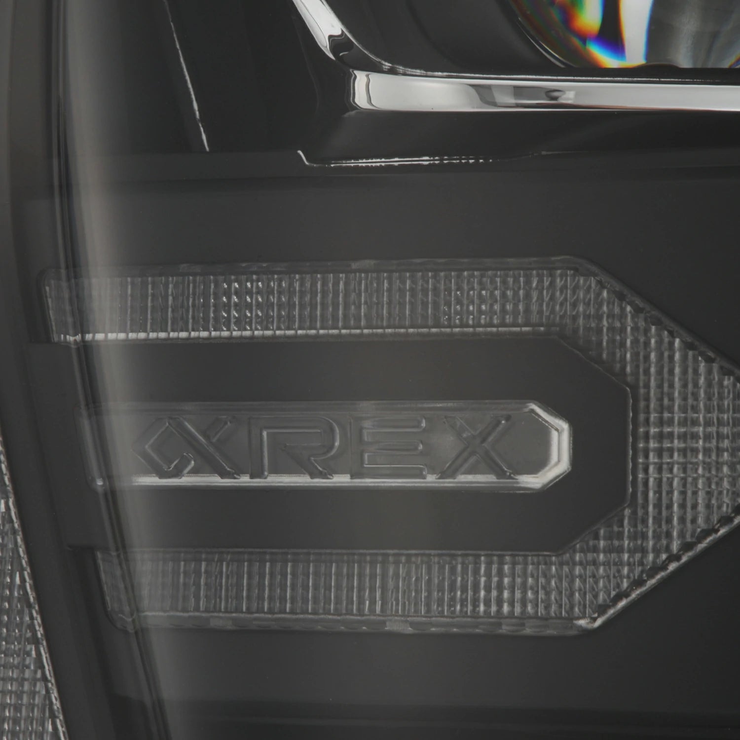 21-23 Ford F150 & F150 Raptor LUXX Series LED Projector Headlights - Alpha Black - Upgrade Your Truck's Lighting for Night Driving & Off-Road Adventures