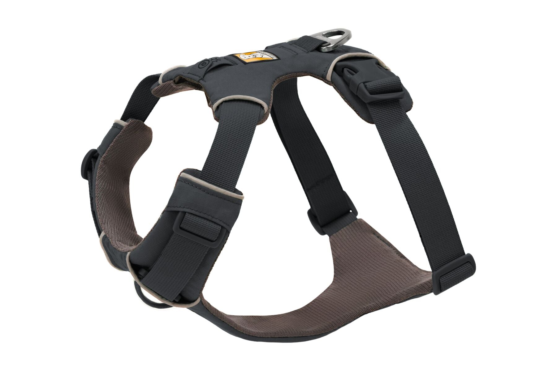 Ruffwear Front Range Dog Harness - Basalt Gray | Adjustable & Reflective for Hiking, Running & Outdoor Adventures
