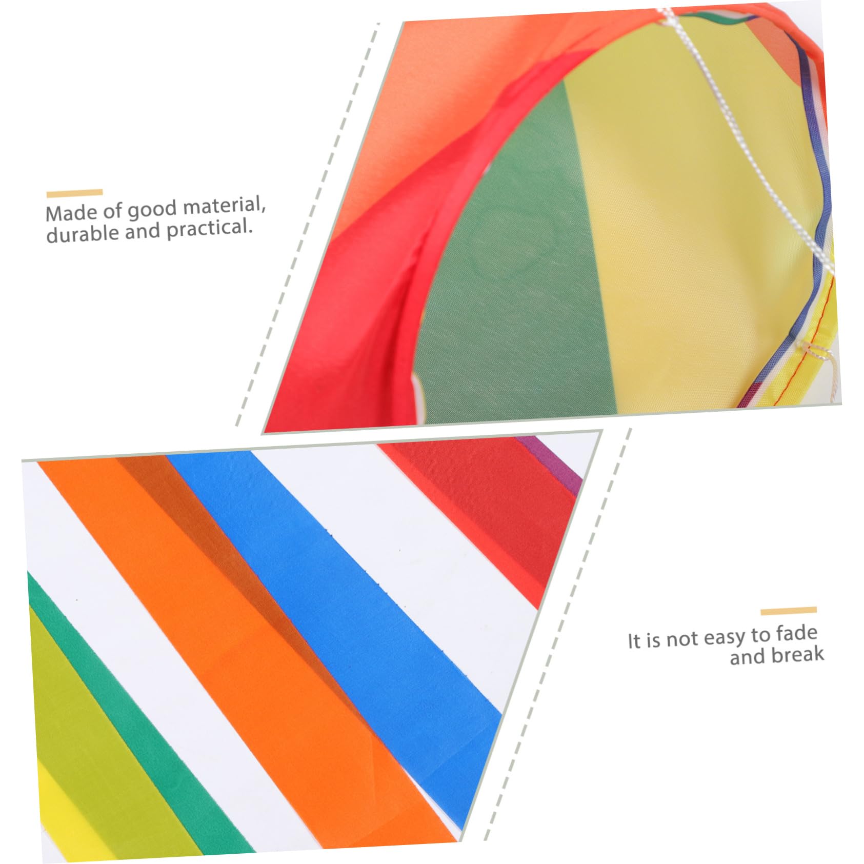 Rainbow Windshield Flag - IWOWHERO Outdoor Decorative Windsock for Yard, Garden & Car - Vibrant Seasonal Decor for Parties, Parades & Festivals