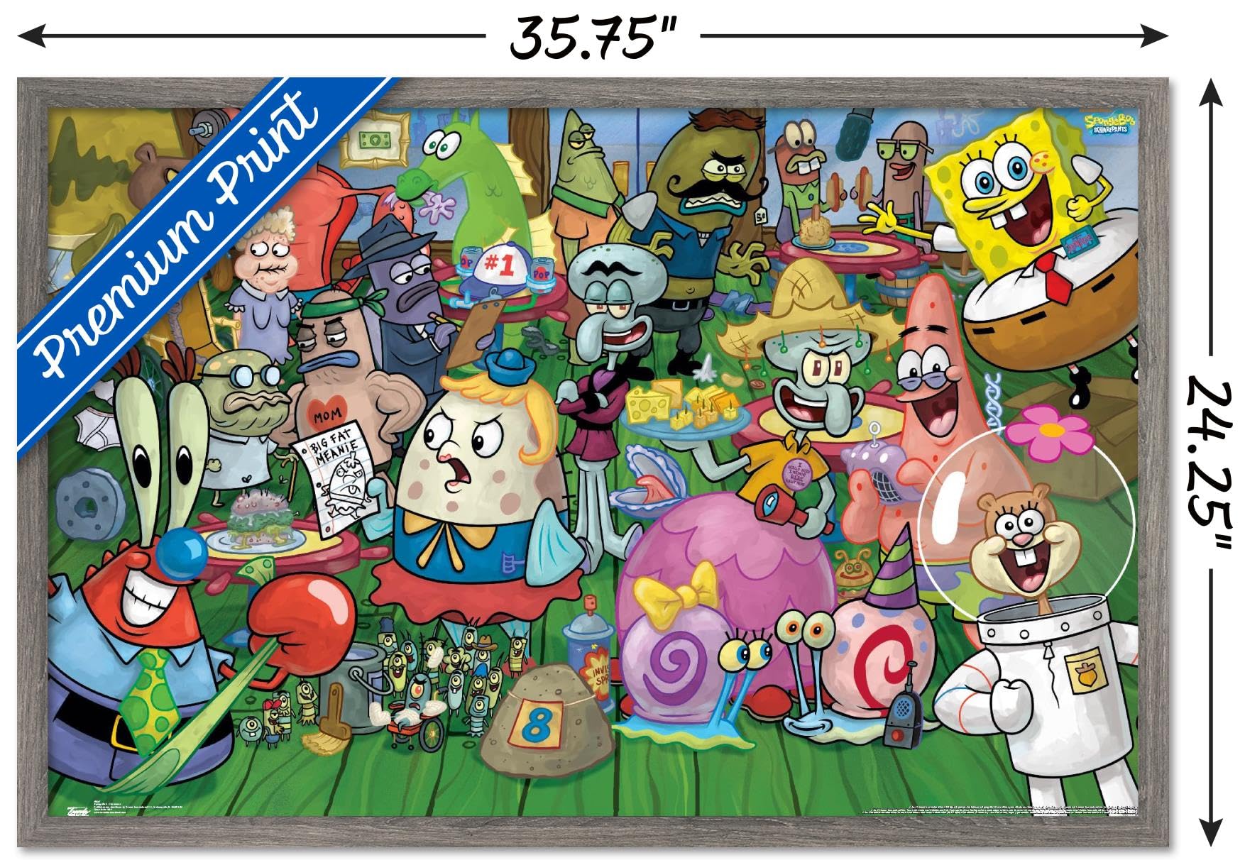 Trends International Nickelodeon Spongebob Squarepants Wall Poster - 22.375