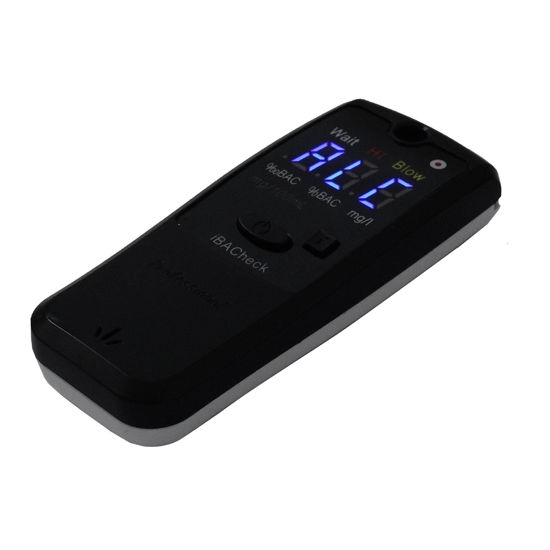 Professional Breathalyzer with 10 Memory Storage & LED Display - Night Use Visibility, 350 Tests with Alkaline Batteries | Perfect for Personal Alcohol Monitoring, Workplace Safety, and Responsible Driving Checks