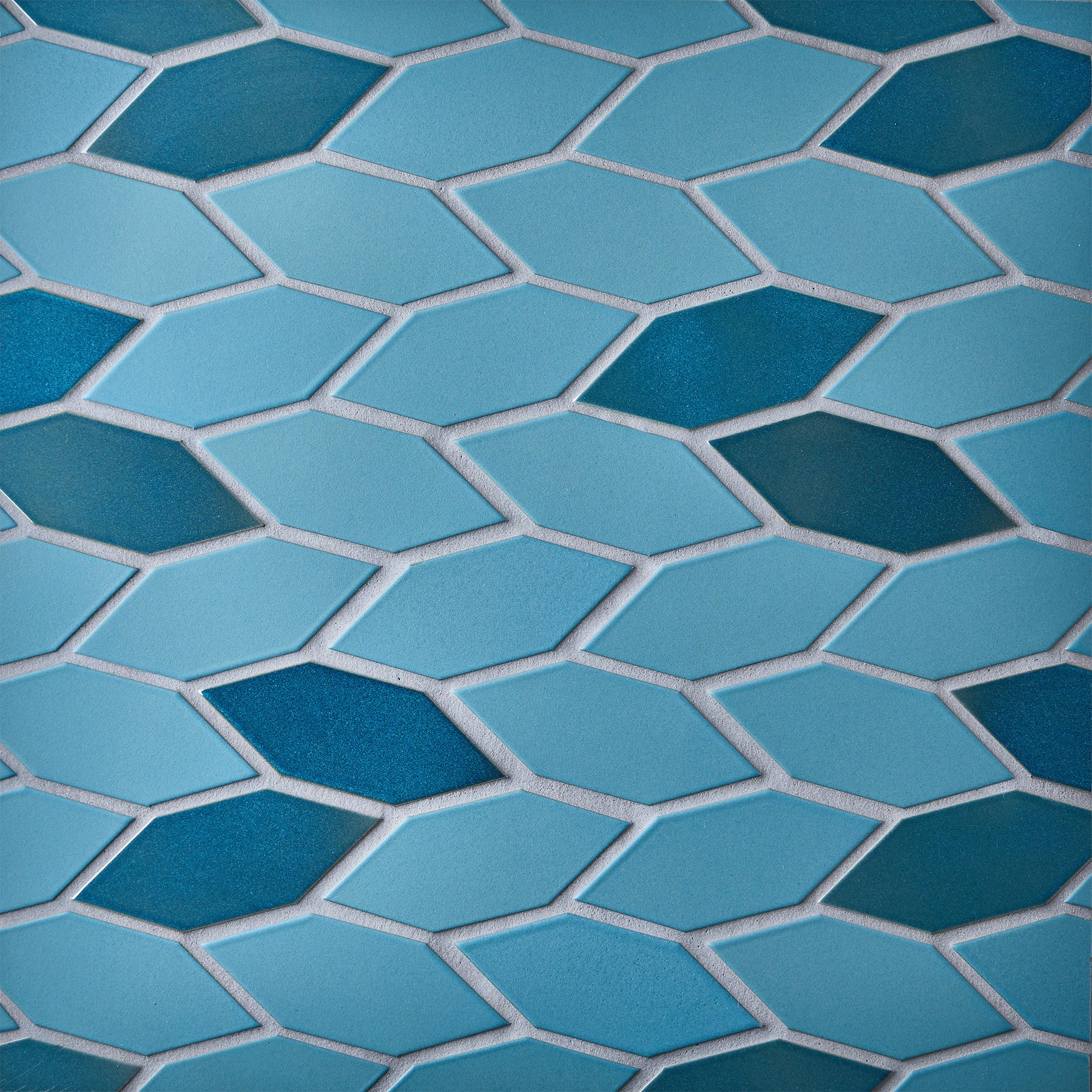 Premium M76 Tahoe Blue Ceramic Tile - 12x12 Inch Glazed Porcelain Floor & Wall Tiles - Waterproof & Scratch-Resistant for Bathroom, Kitchen Backsplash, and Pool Areas