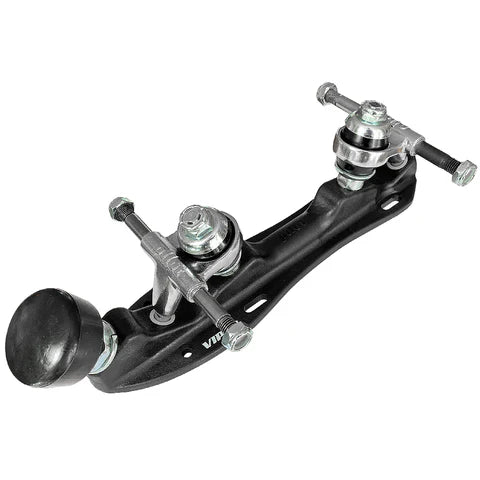 Viper Nylon Black Quad Skate Plate - Durable Roller Skate Plates for Artistic Skating & Roller Derby - Perfect for Indoor & Outdoor Skating Rinks