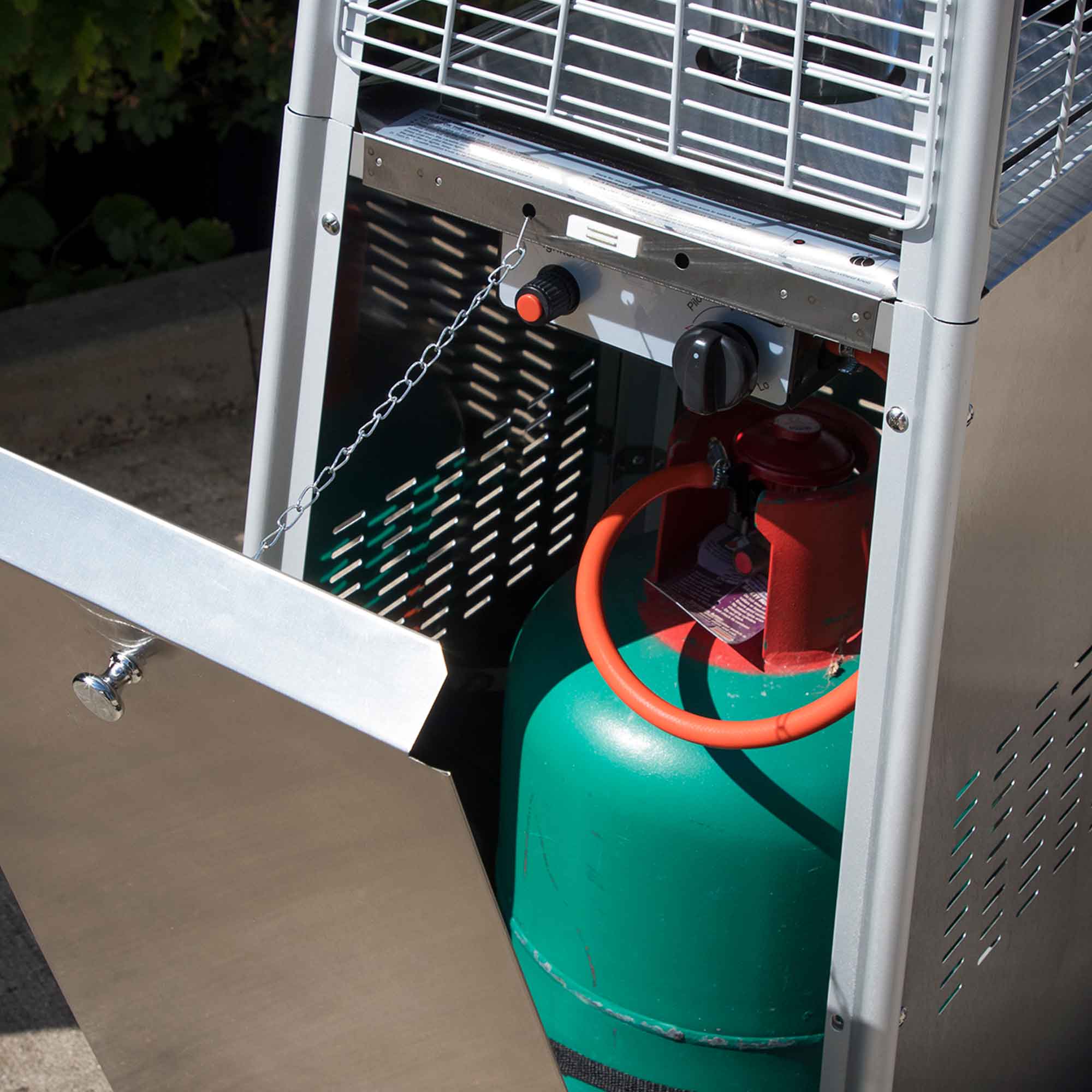 Pyramid Gas Patio Heater 13kW Stainless Steel Outdoor Heater - Perfect for Backyard, Deck, Garden & Restaurant Heating