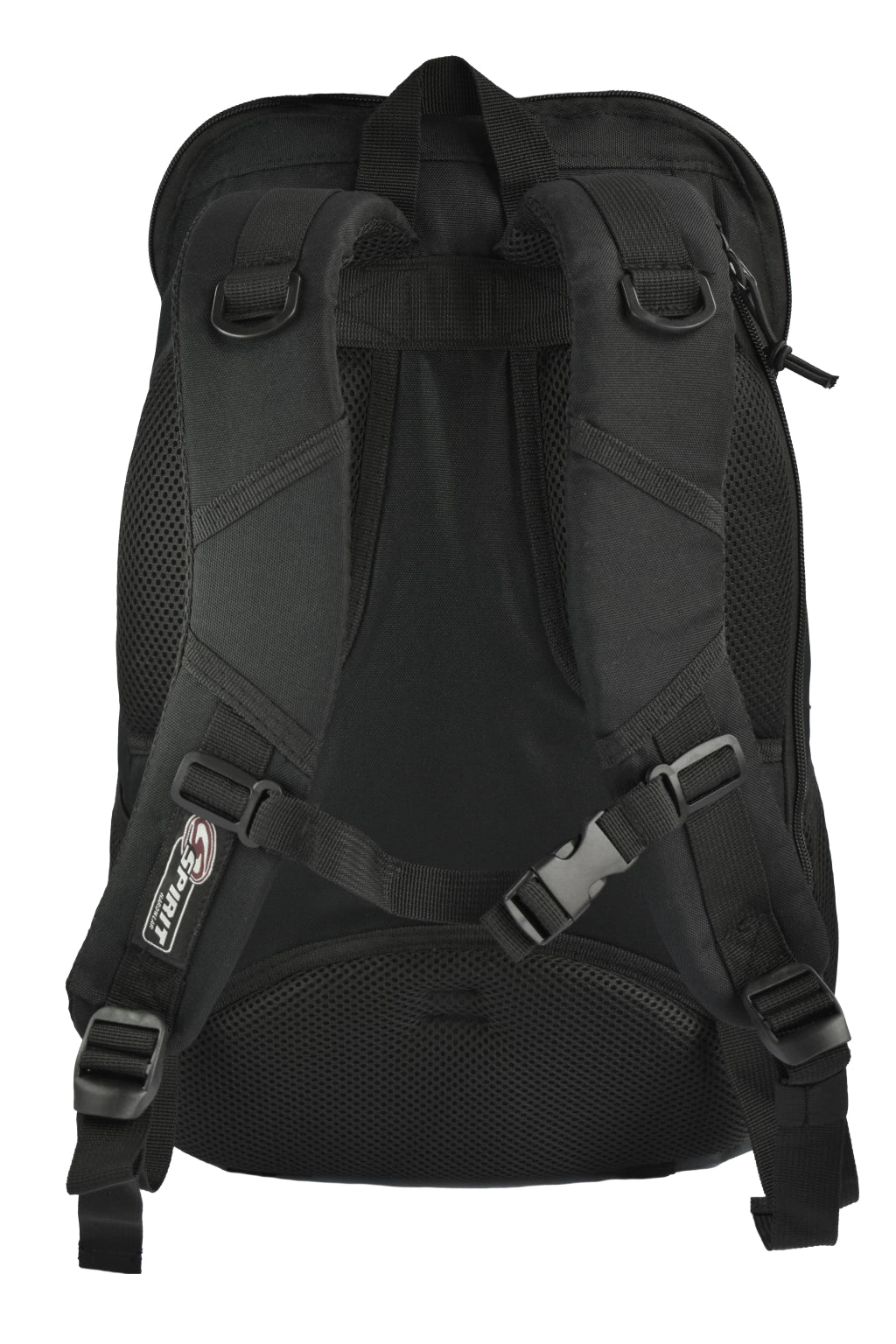 Spirit Block Backpack - Stylish Gray & Black Laptop Bag for School, Work & Travel | Durable & Water-Resistant