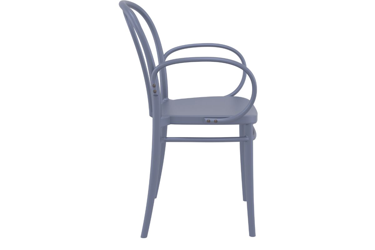 Victor XL Stacking Chair - Heavy Duty Commercial Grade for Restaurants, Cafes & Events | Durable & Space-Saving Seating Solution