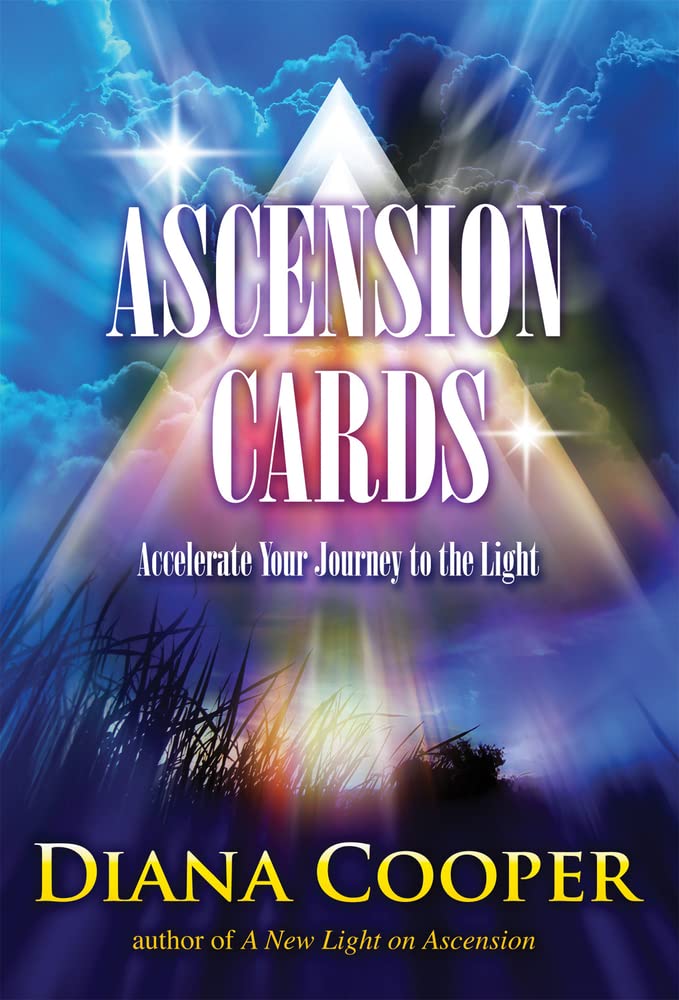 Ascension Cards for Spiritual Growth - Divine Guidance Oracle Deck for Meditation, Healing & Enlightenment | Perfect for Yoga, Reiki & Energy Work
