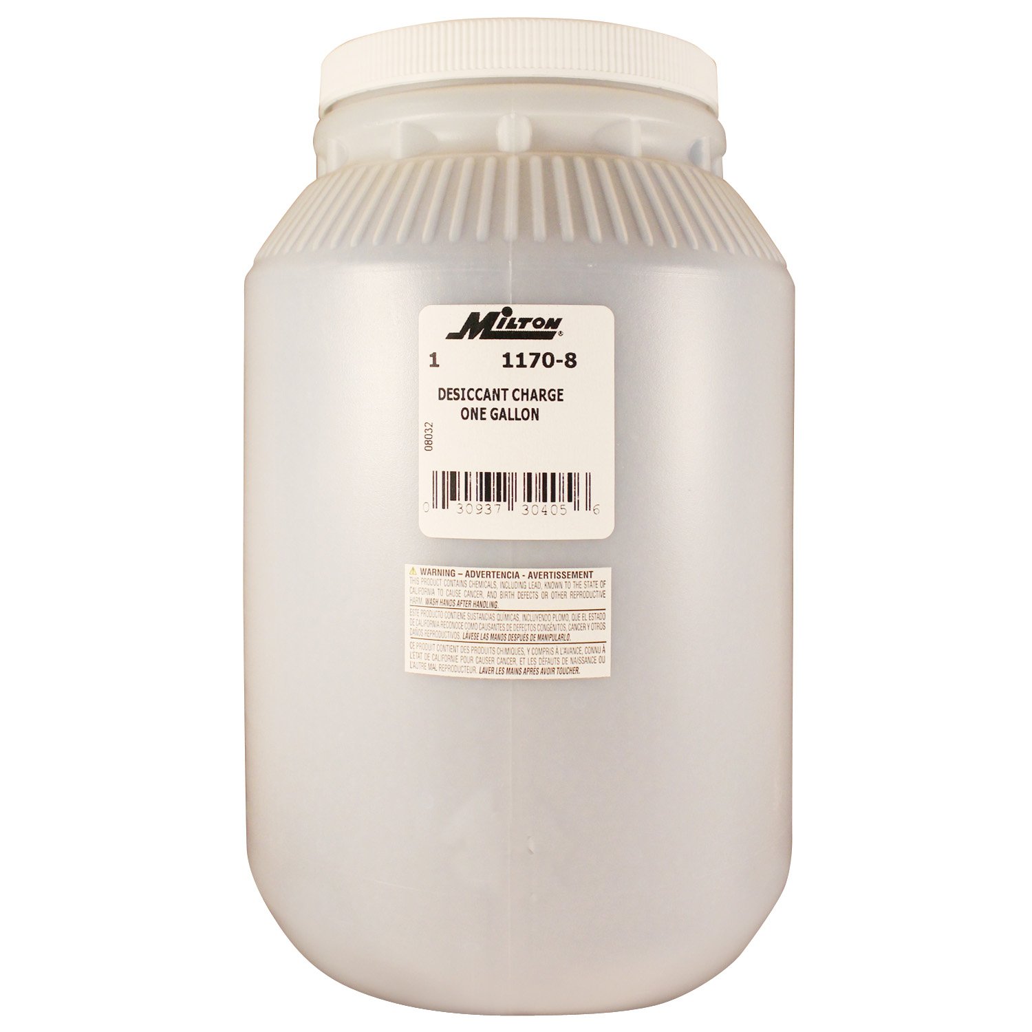 Milton 1170-8 FRL Desiccant Dryer Refill - 1 Gallon for Air Compressor Systems - Ideal for Industrial, Automotive & Workshop Use