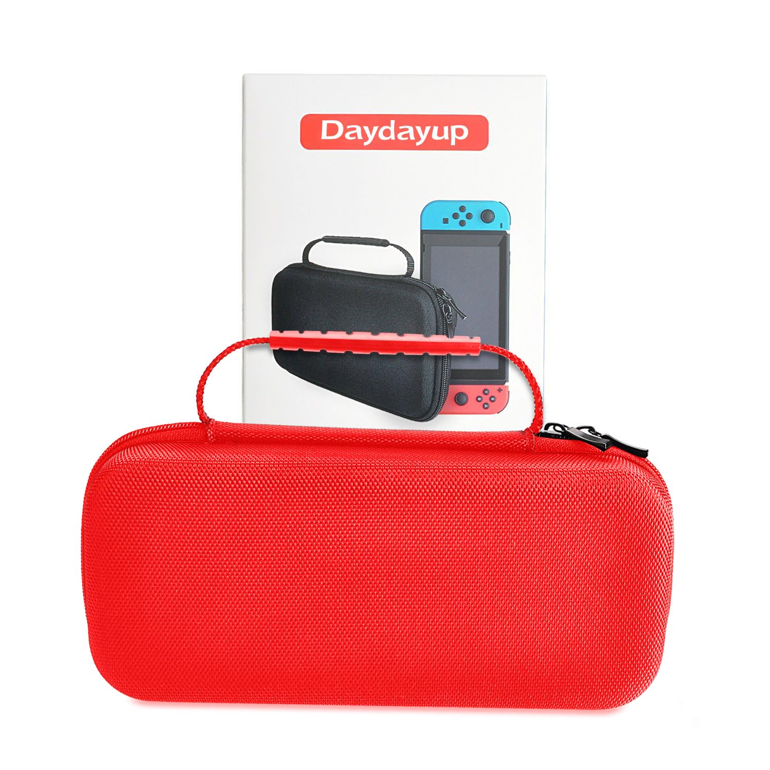 Premium Nintendo Switch Carrying Case for Switch & Switch OLED - Hard Shell Travel Case with 20 Game Cartridge Slots, Protective Pouch for Console & Accessories - Perfect for Gaming On-The-Go, Travel & Storage