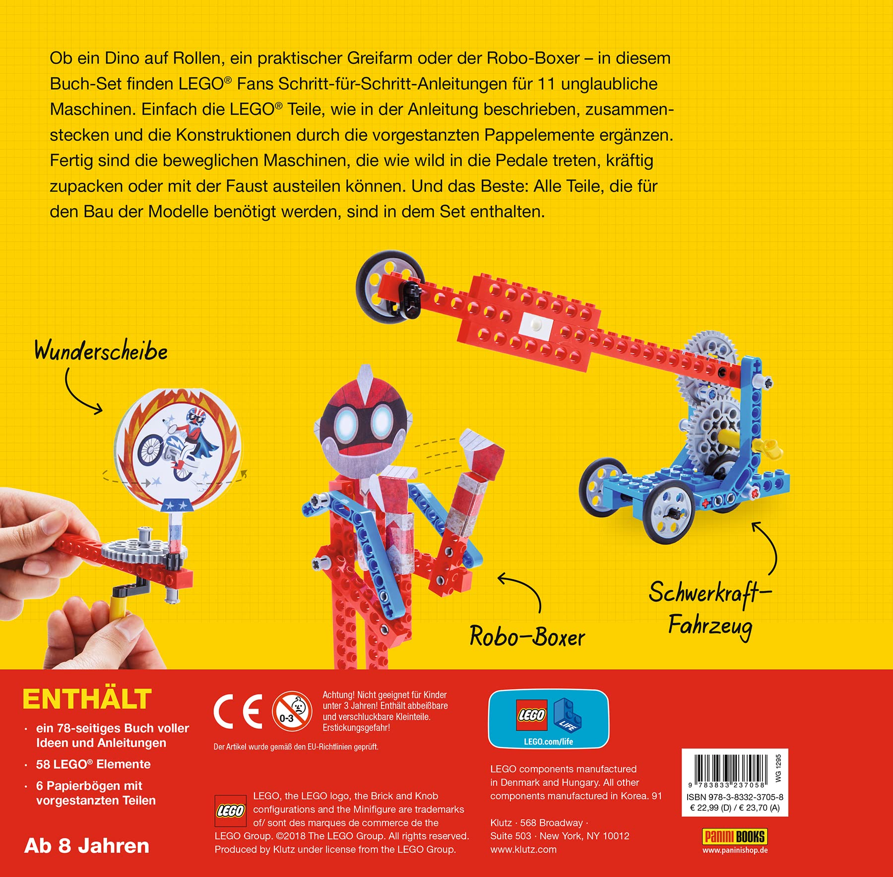 LEGO® Creative Machines Building Kit - 11 Unique Models with 58 LEGO® Pieces (All Bricks Included) | STEM Learning Toy for Kids Ages 7-12 | Educational Gift for Young Engineers & Inventors