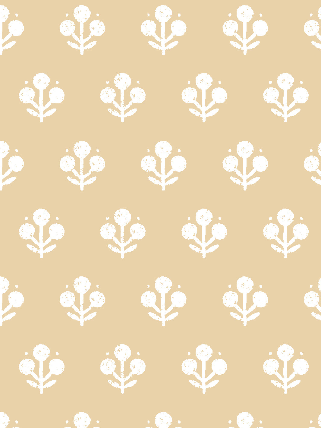 Elegant 'Coco Petite' Floral Wallpaper by Sugar Paper Hay - Perfect for Nursery, Bedroom & Home Decor