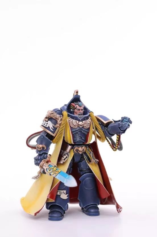 JOYTOY 1/18 Scale Warhammer 40K Action Figure - Ultramarines Primaris Librarian Collectible Model for Display & Gaming Scenes