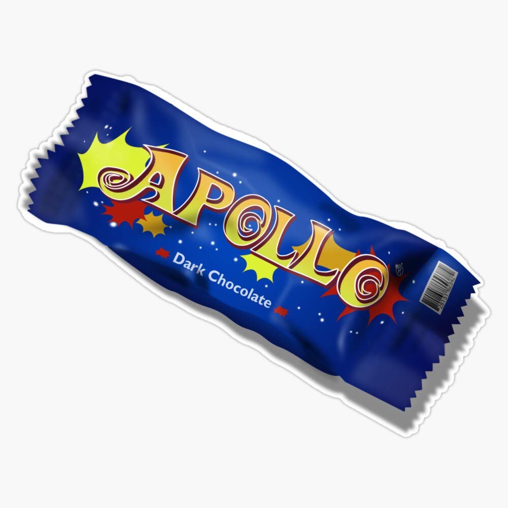 Apollo Candy Bar Waterproof Vinyl Sticker - 5
