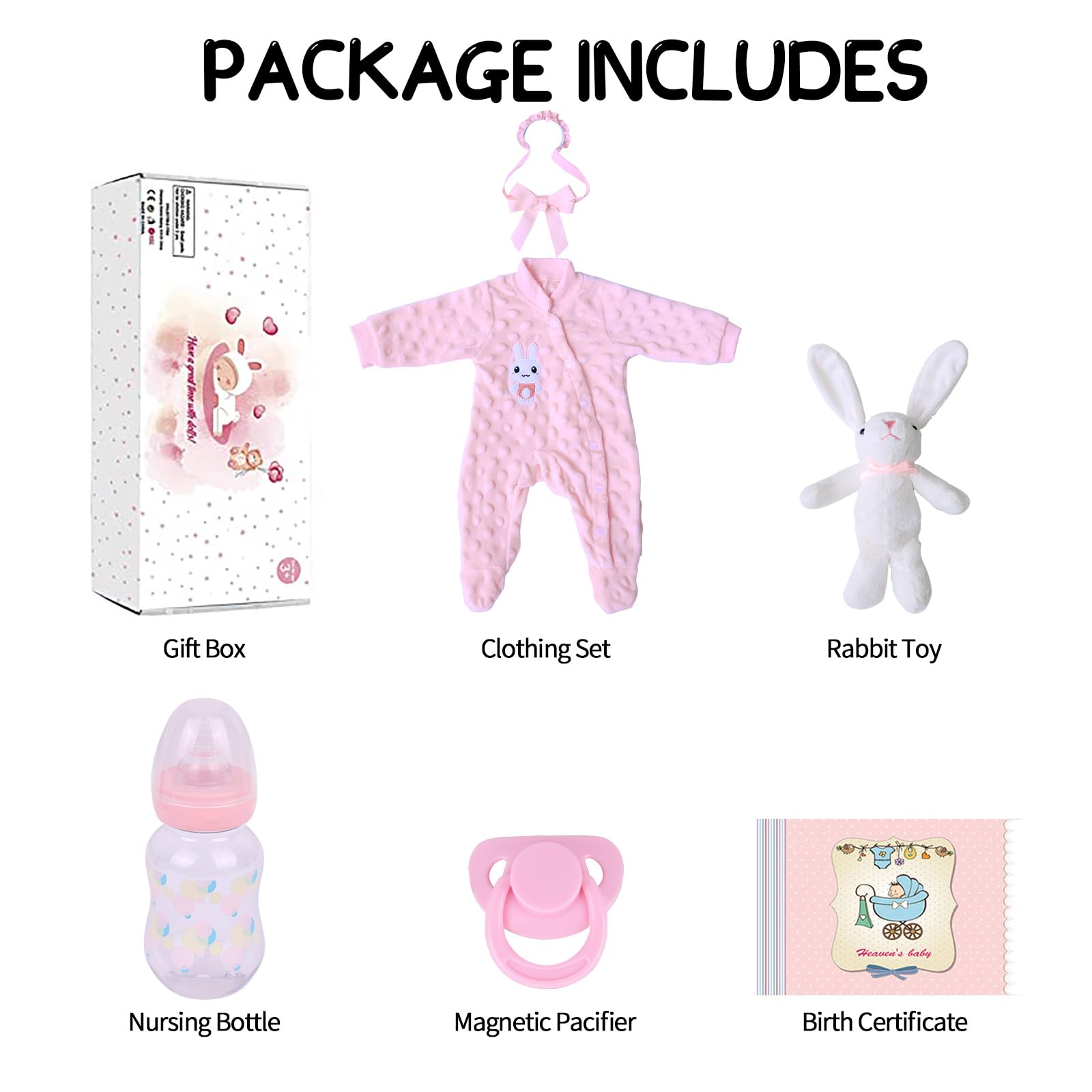 SCOM 18 Inch Realistic Reborn Baby Doll - Lifelike Silicone & Vinyl Girl Doll with Weighted Body, Perfect Gift for Kids Ages 3+ | Great for Playtime, Therapy, Collecting & Photography Props