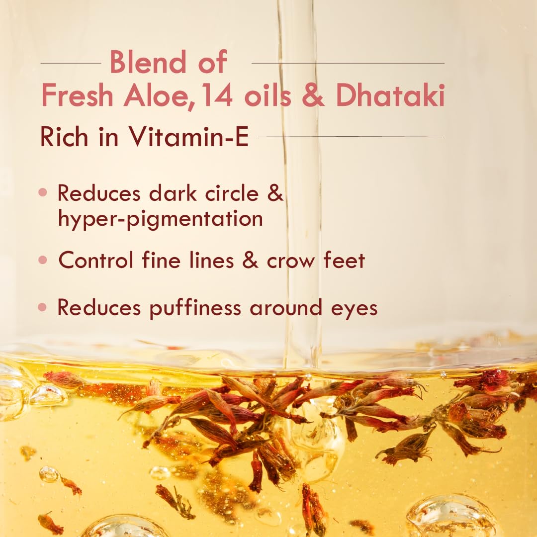 Nat Habit Fresh Netraa Under Eye Cream for Fine Lines, Puffiness, Wrinkles & Dark Circles - Vitamin C, E, Polyphenols, Omega-3 & Retinol - 20g - Brightening & Anti-Aging Eye Treatment for Men & Women - Perfect for Night Routine & Travel Skincare