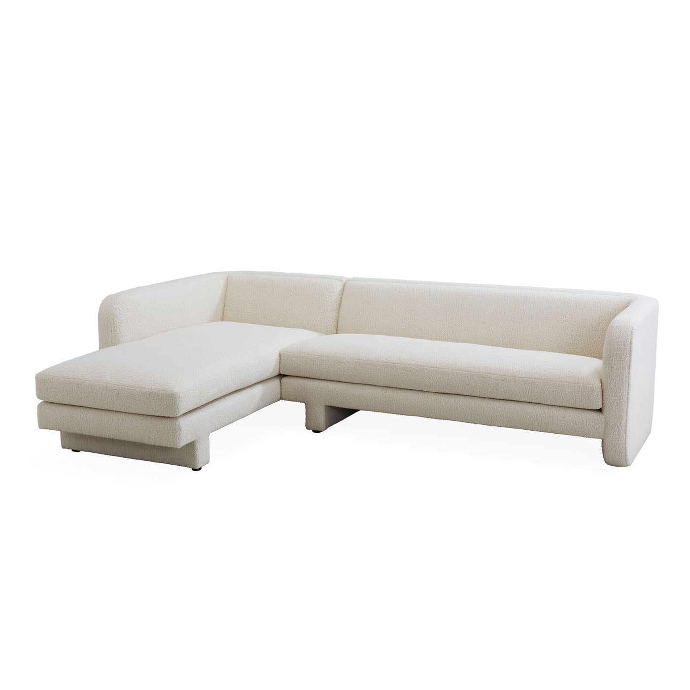 Modern Sunset Sectional Sofa with Left Arm Facing - Perfect for Living Room, Lounge & Home Theater Seating