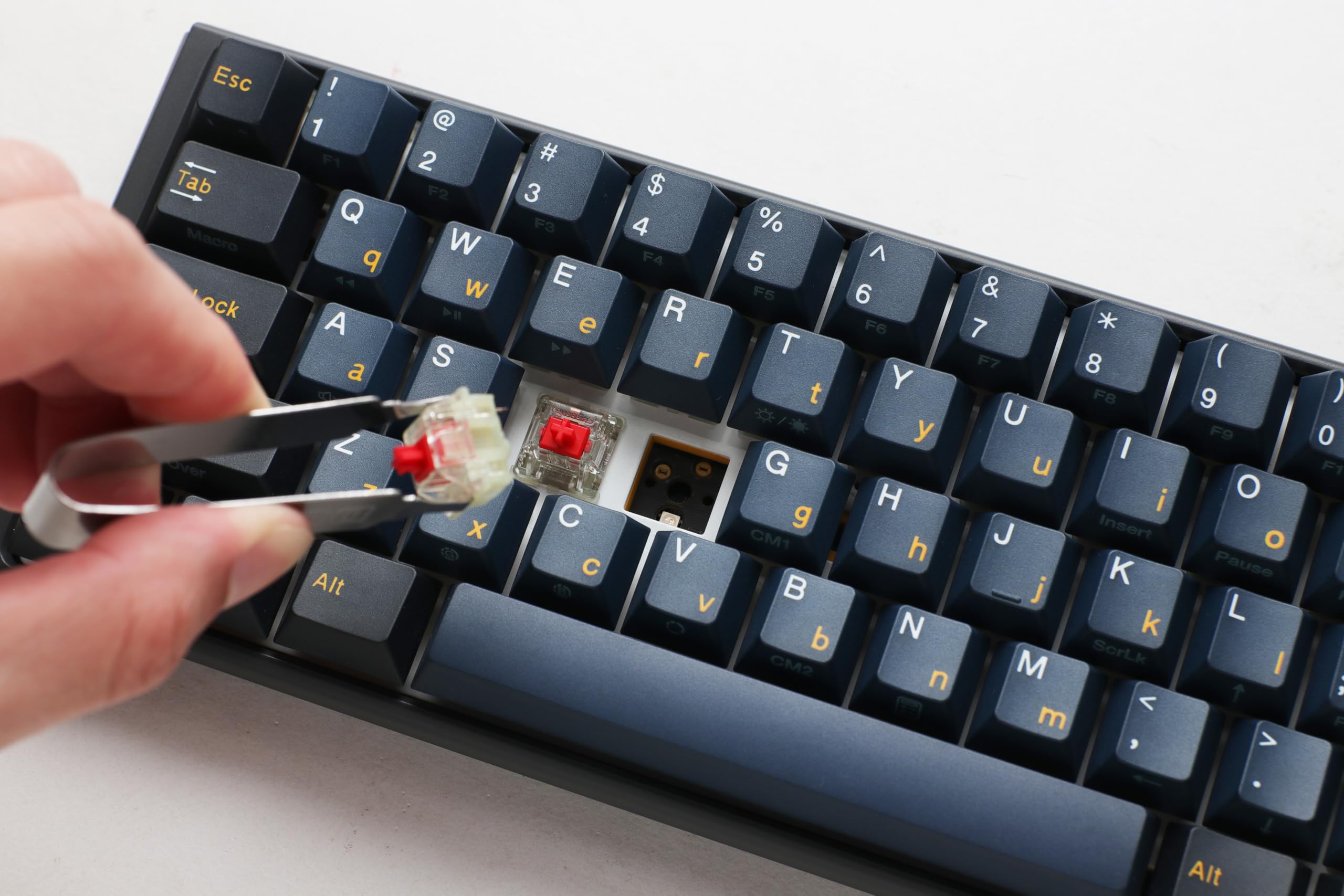 Ducky One 3 Mini Pro Nazca 8K 60% Hot-Swappable RGB Mechanical Keyboard with Cherry MX2A Red Switches & Triple-Shot PBT Keycaps - Compact Gaming Keyboard for Esports, Typing & Office Work