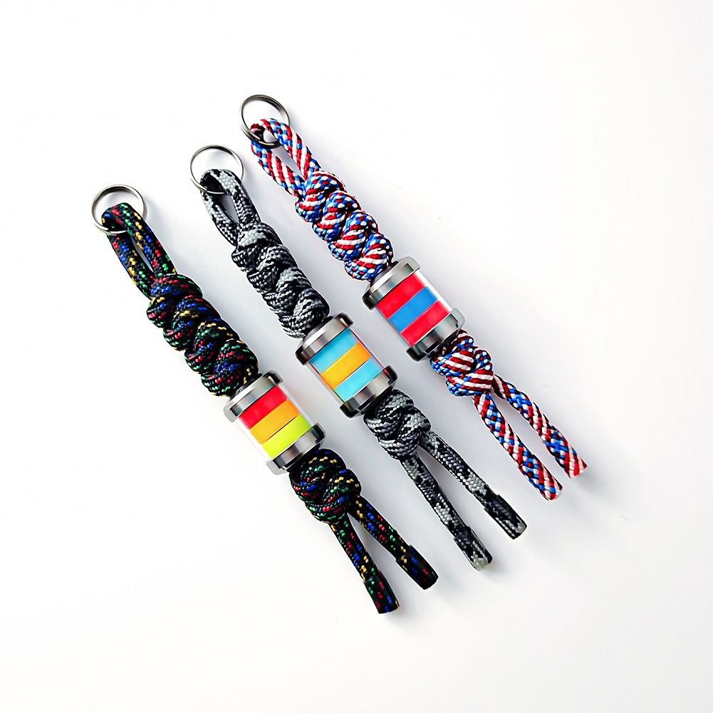 Glow in The Dark Ti Firefly Keychain - Perfect for Nighttime Adventures, Hiking, and Emergency Situations