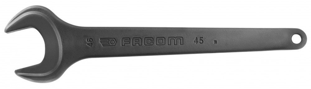 Facom 45.30 30mm Single Open End Wrench - Professional Grade Spanner Tool for Automotive, Machinery & DIY Home Repairs