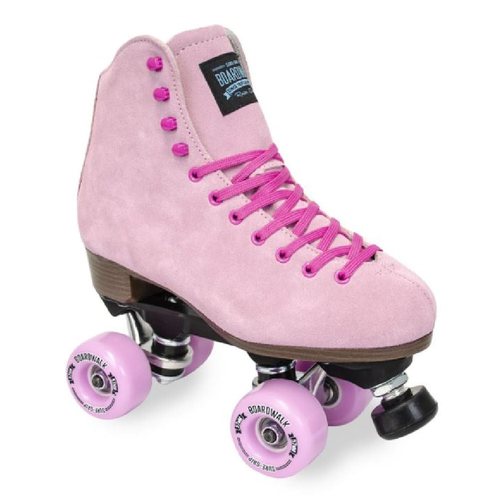 Sure Grip Boardwalk Tea Berry Roller Skates for Women - Outdoor & Indoor Quad Skates with High-Quality Wheels - Perfect for Rink, Park, and Street Skating