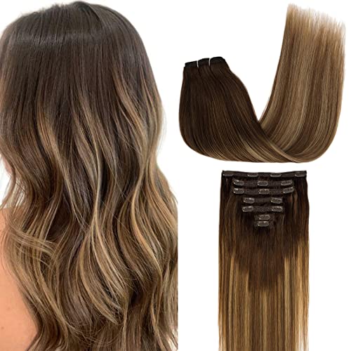 T4/6PT4/60# T Dark Brown to Bright Golden Blonde