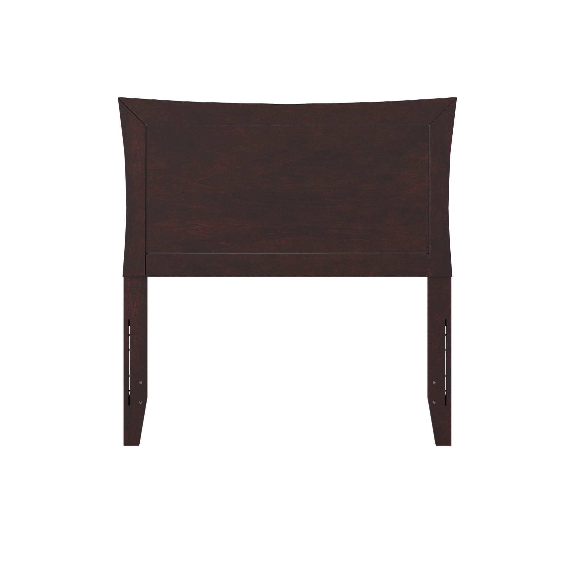 AFI Metro Twin Size Headboard with USB Charging Ports - Modern Espresso Finish Bed Frame Headboard for Small Spaces, Dorms & Guest Rooms