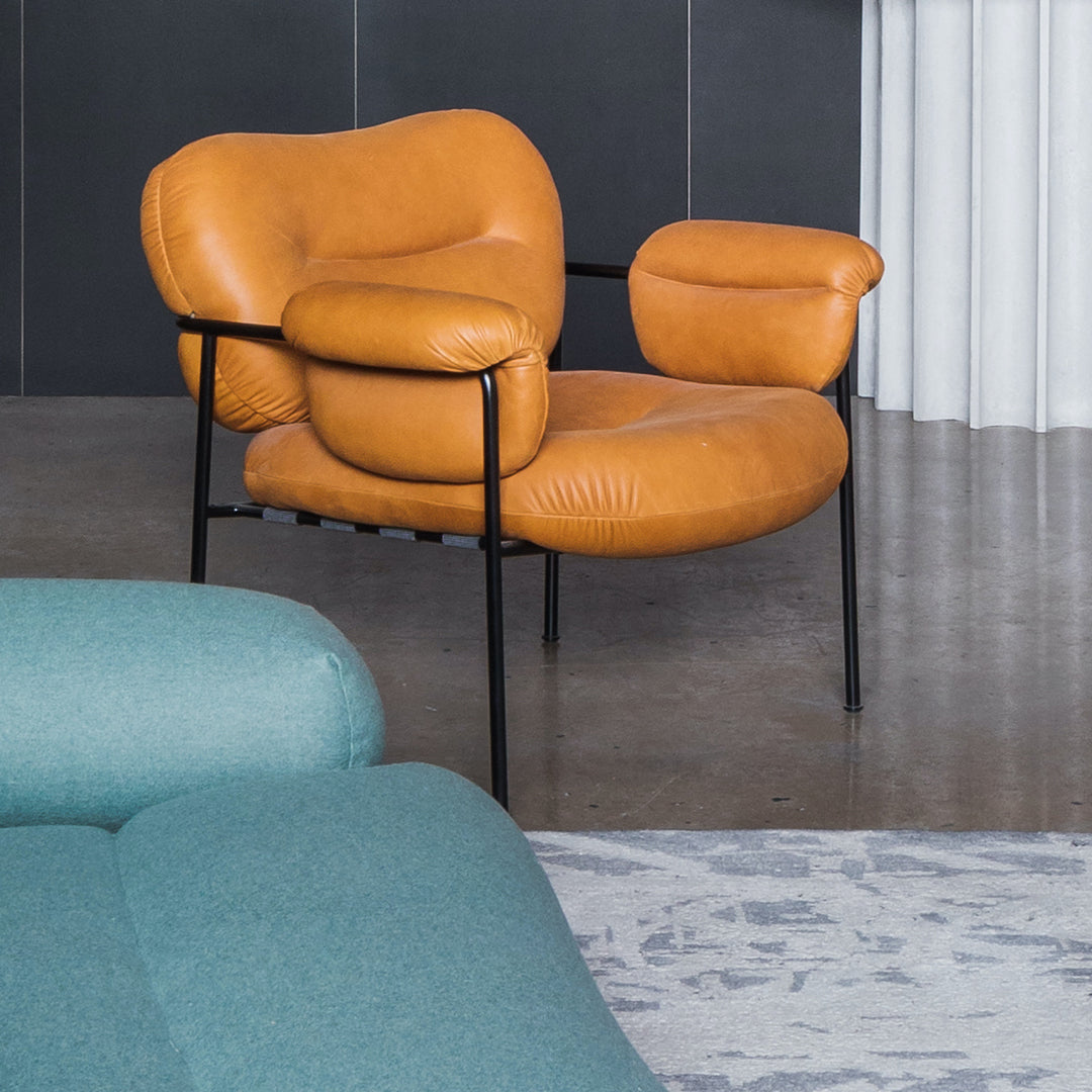 Andreas Engesvik Bollo Armchair by Fogia - Modern Scandinavian Lounge Chair for Living Room, Bedroom, or Office - Comfortable & Stylish Seating Solution