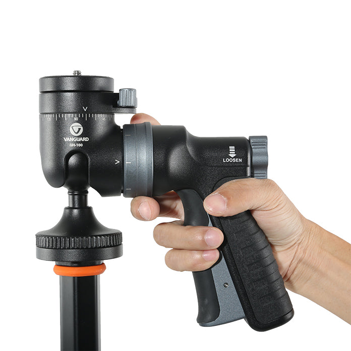 ALTA PRO 263AGH Professional Aluminum Tripod with Pistol Grip Ball Head - Perfect for Photography, Videography & Outdoor Shooting