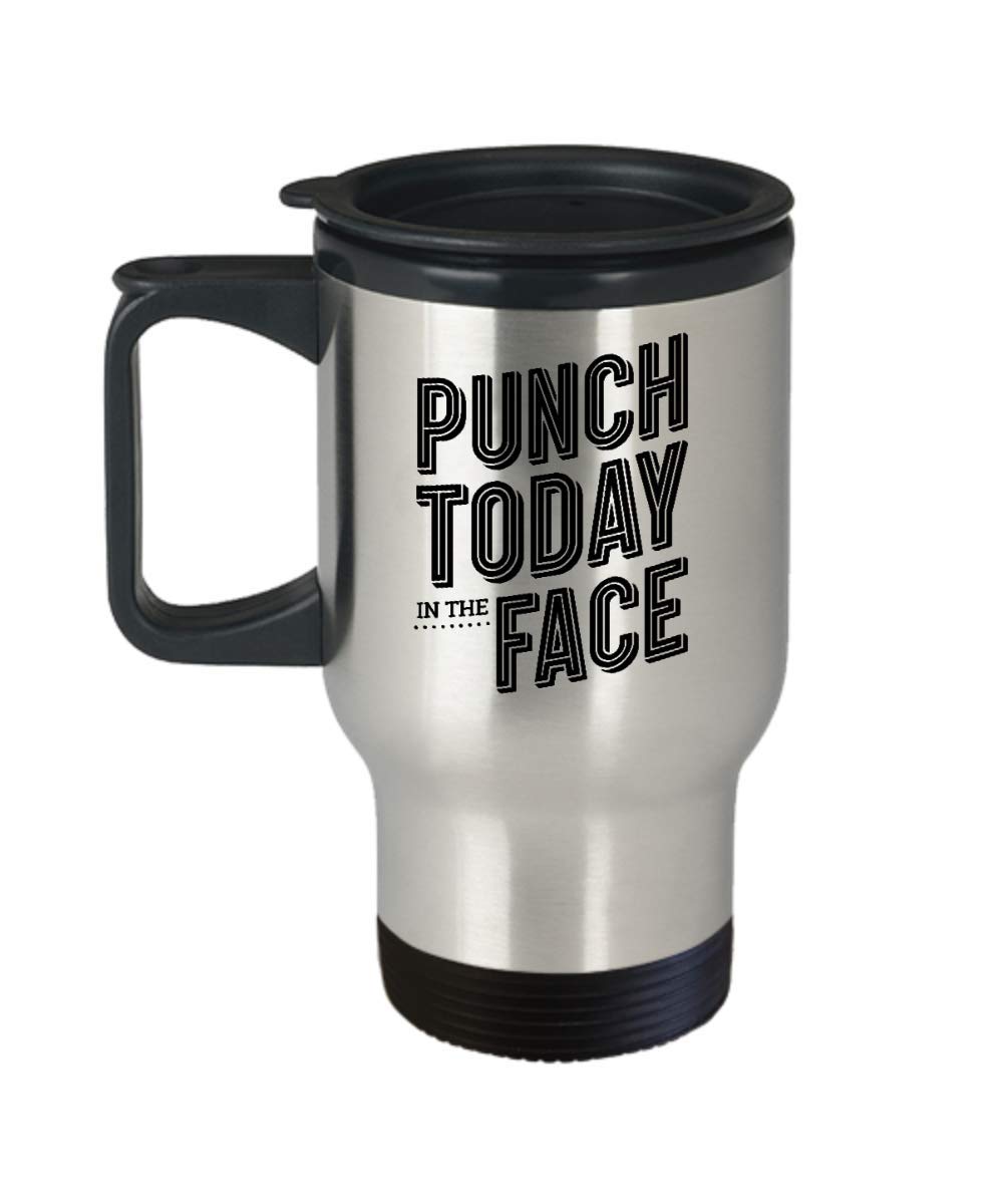 Motivational Travel Mug - Insulated Coffee Cup with Inspirational Quote - Perfect for Office, Gym & Daily Commute