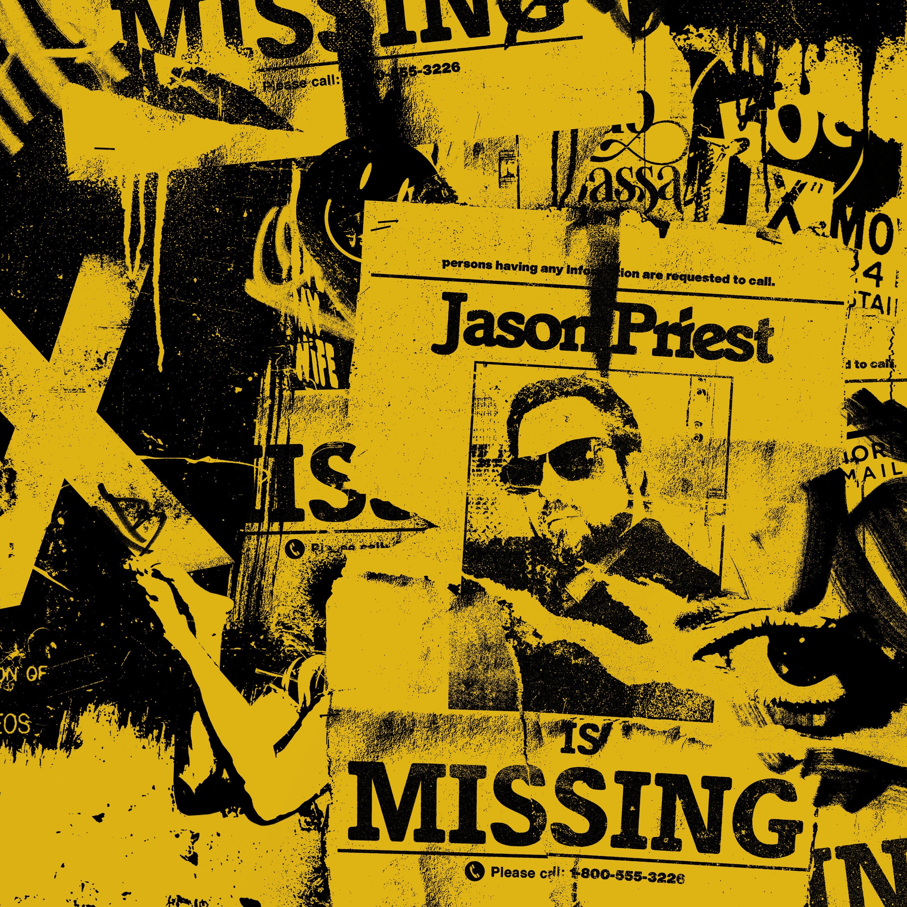 Jason Priest Is Missing LP - Vintage Vinyl Record Collector's Edition - Perfect for Music Lovers & Audiophiles - Great for Home Listening, Gifts & Vinyl Collections