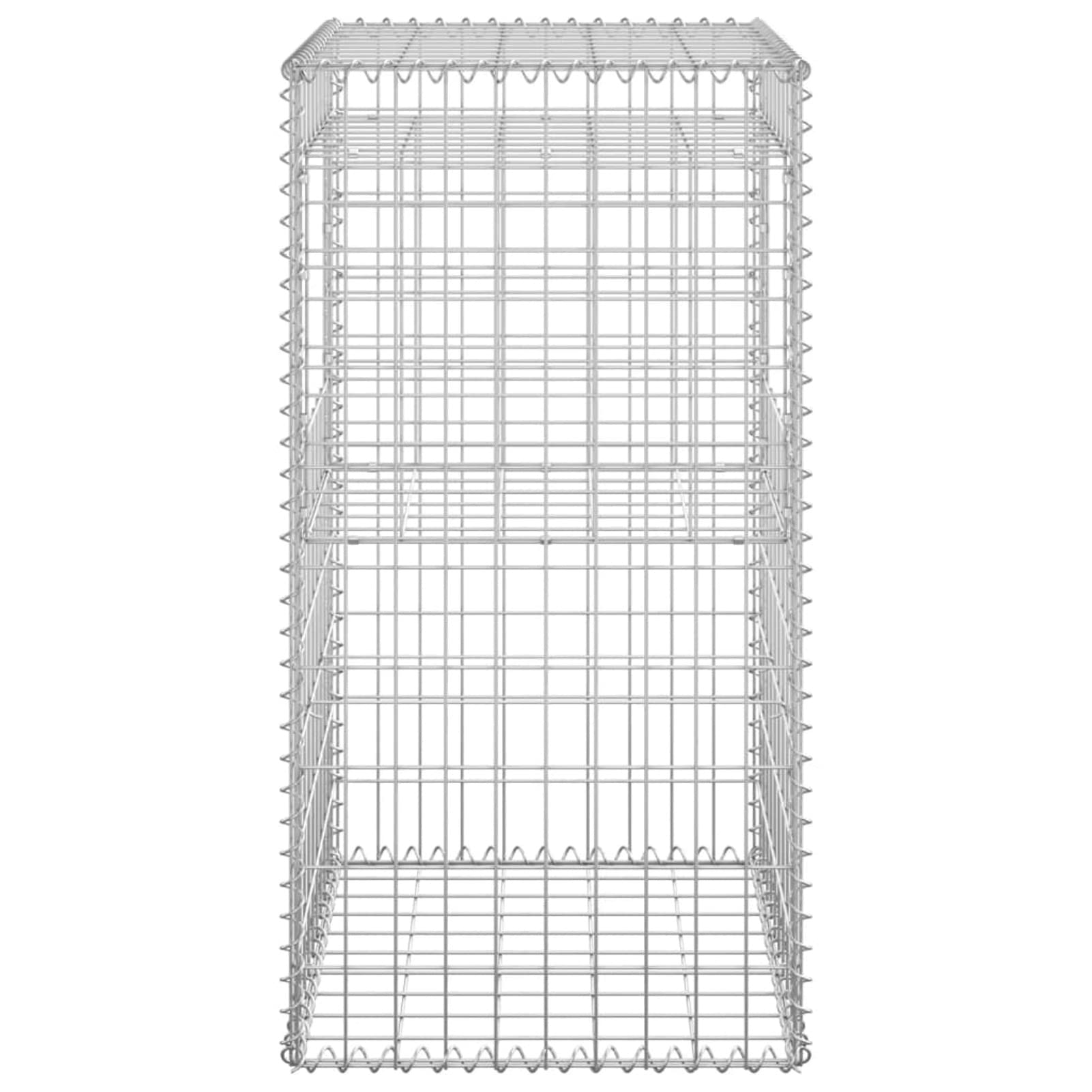 Galvanized Steel Gabion Baskets - 3 Pack (9.8
